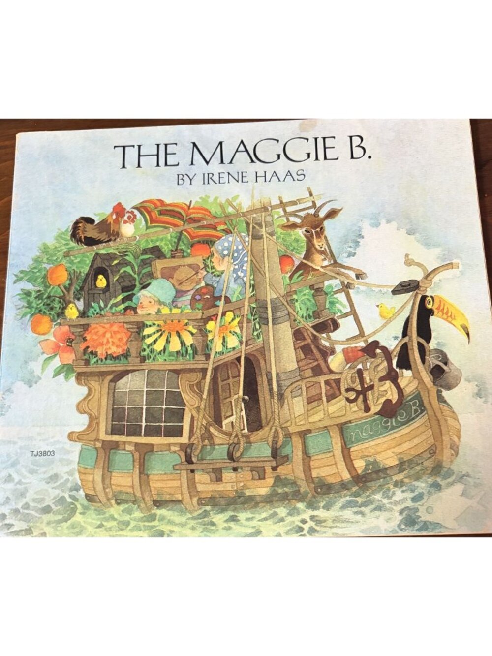The Maggie B. By Irene Haas Hardcover 1975 Scholastic Edition Illustrated Childr